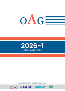 OAG 2026 Ürün Kataloğu